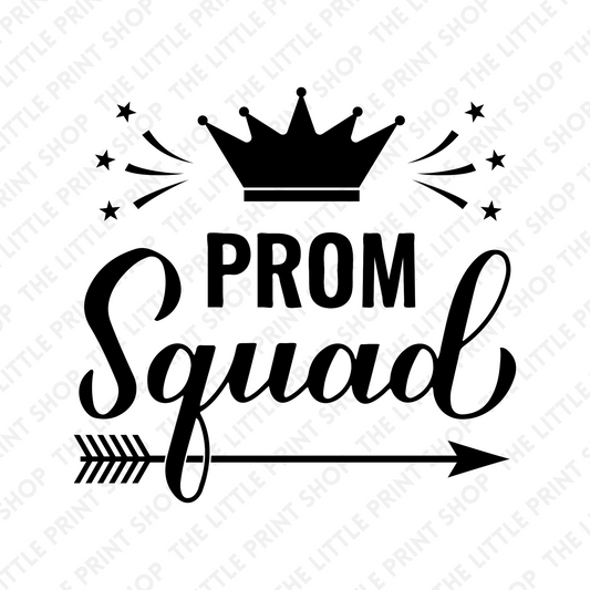 Prom Squad - UV DTF 3 inch Decals