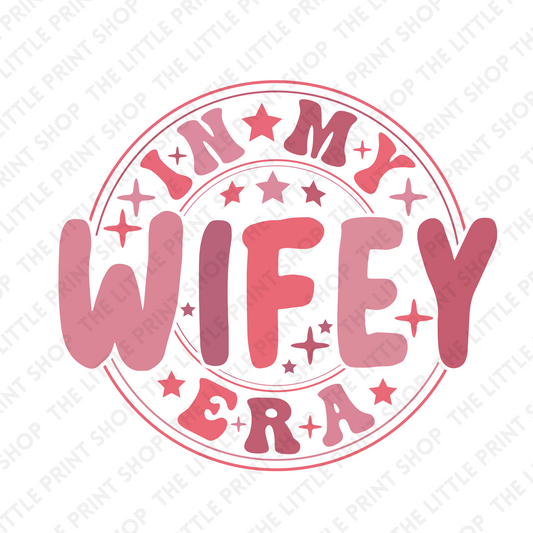 Wifey Era- UV DTF 3 inch Decals