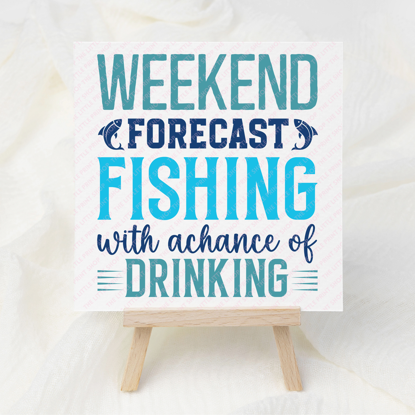 Weekend Forecast - UV DTF 3 inch Decals