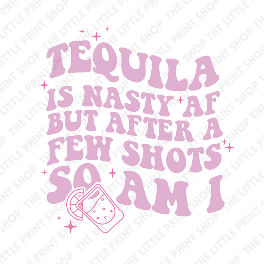 Tequila Quote - UV DTF 3 inch Decals