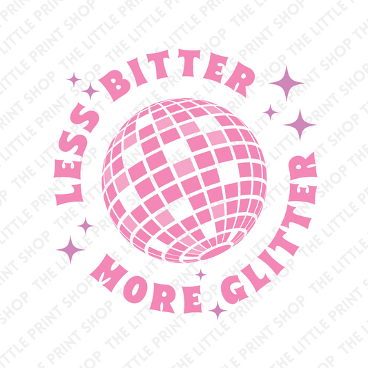 More Glitter - UV DTF 3 inch Decals