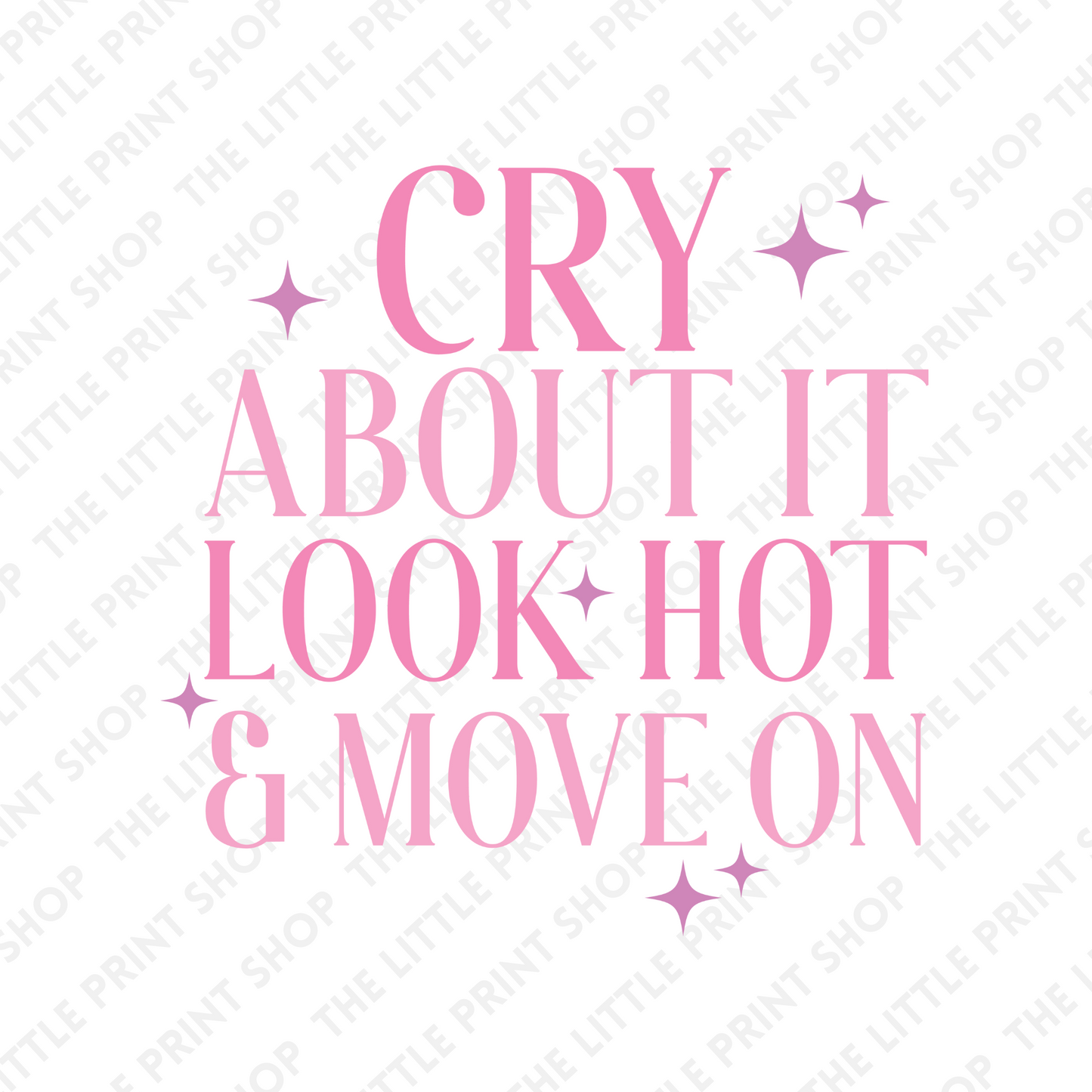 Move On - UV DTF 3 inch Decals