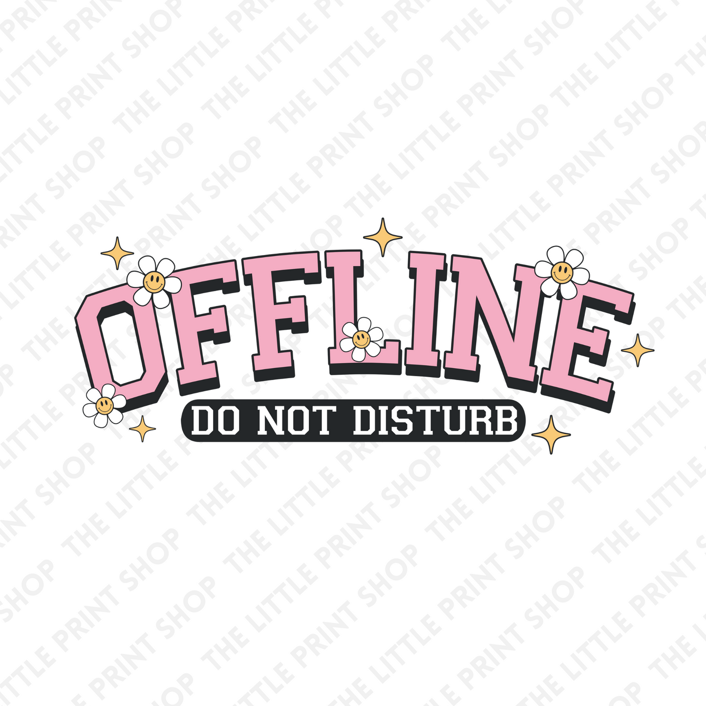 Offline - UV DTF 3 inch Decals