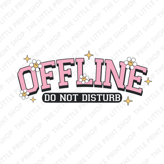 Offline - UV DTF 3 inch Decals