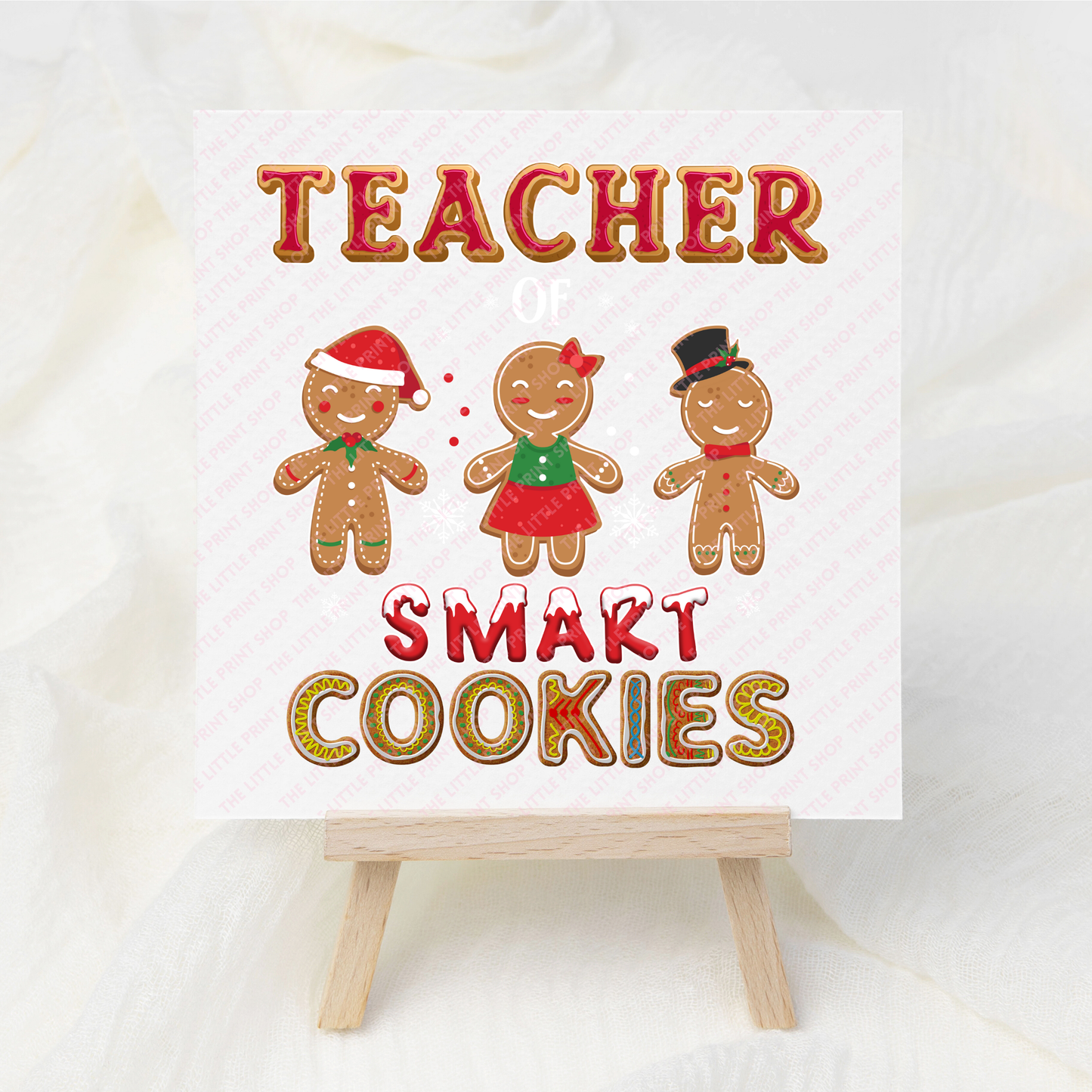 Smart Cookies - UV DTF 3 Inch Decal