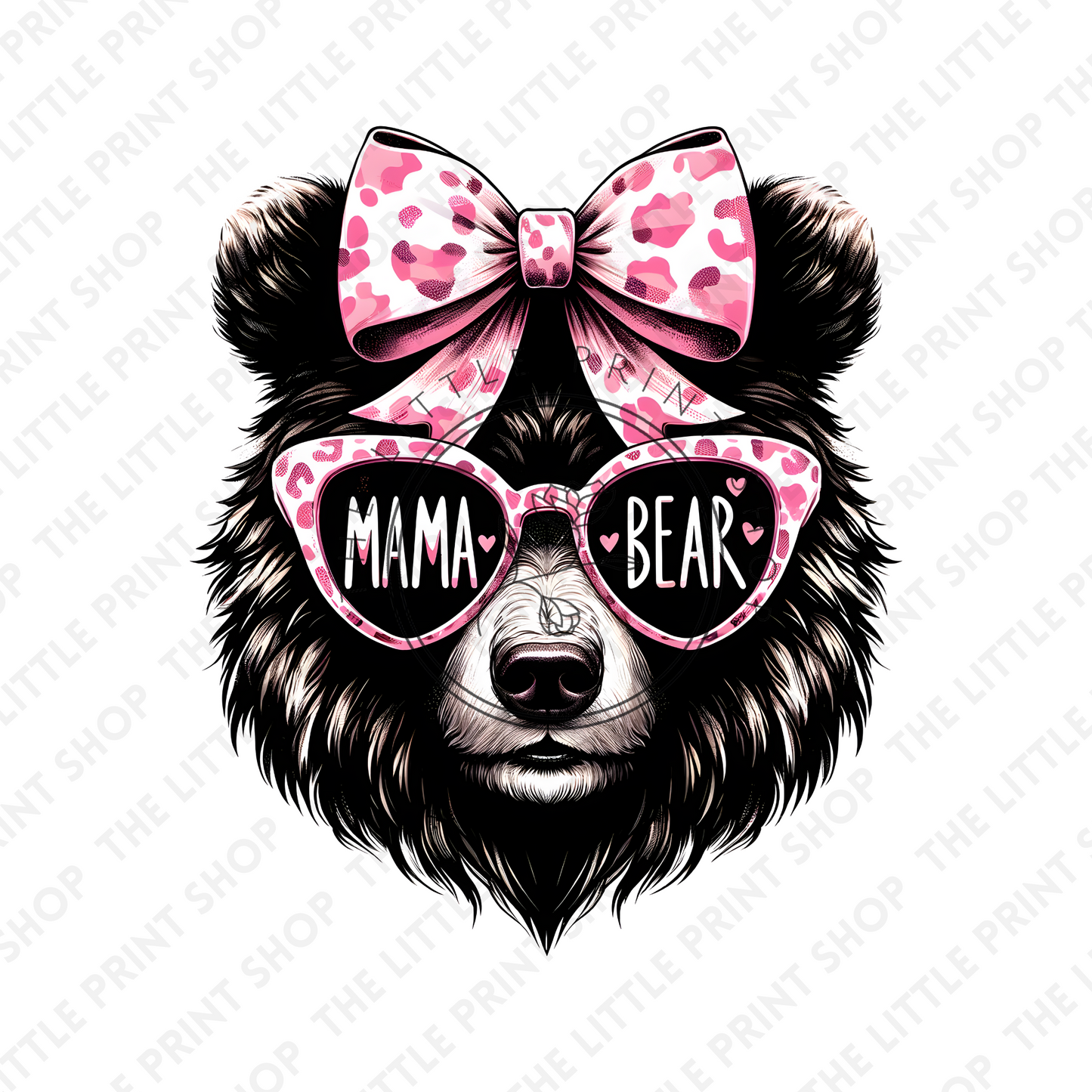 Mama Bear - UV DTF 3 inch Decals