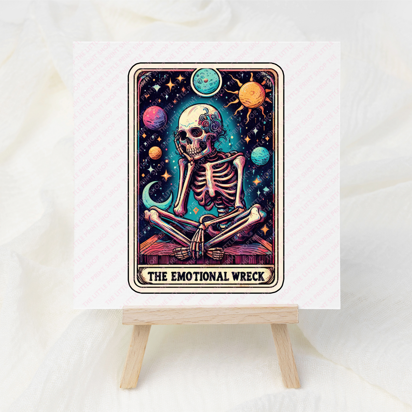 The Emotional Wreck - UV DTF 3 inch Decals