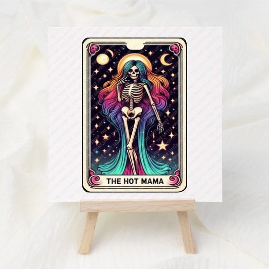 The Hot Mama - UV DTF 3 inch Decals