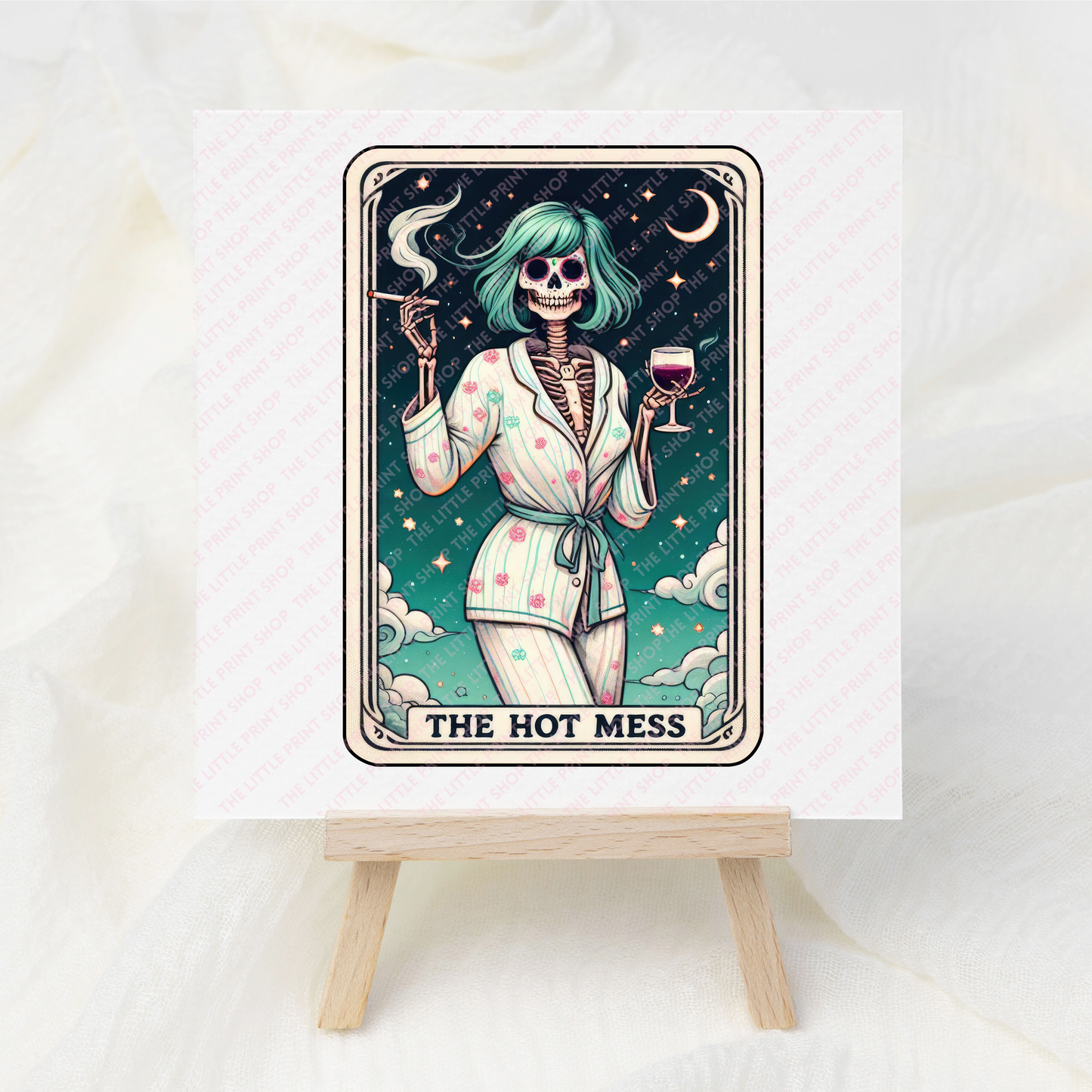 The Hot Mess - UV DTF 3 inch Decals