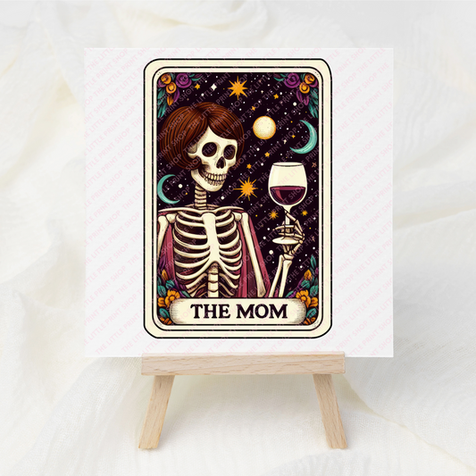 The Hot Mom - UV DTF 3 inch Decals