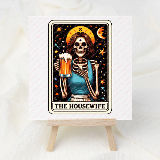 The Housewife - UV DTF 3 inch Decals