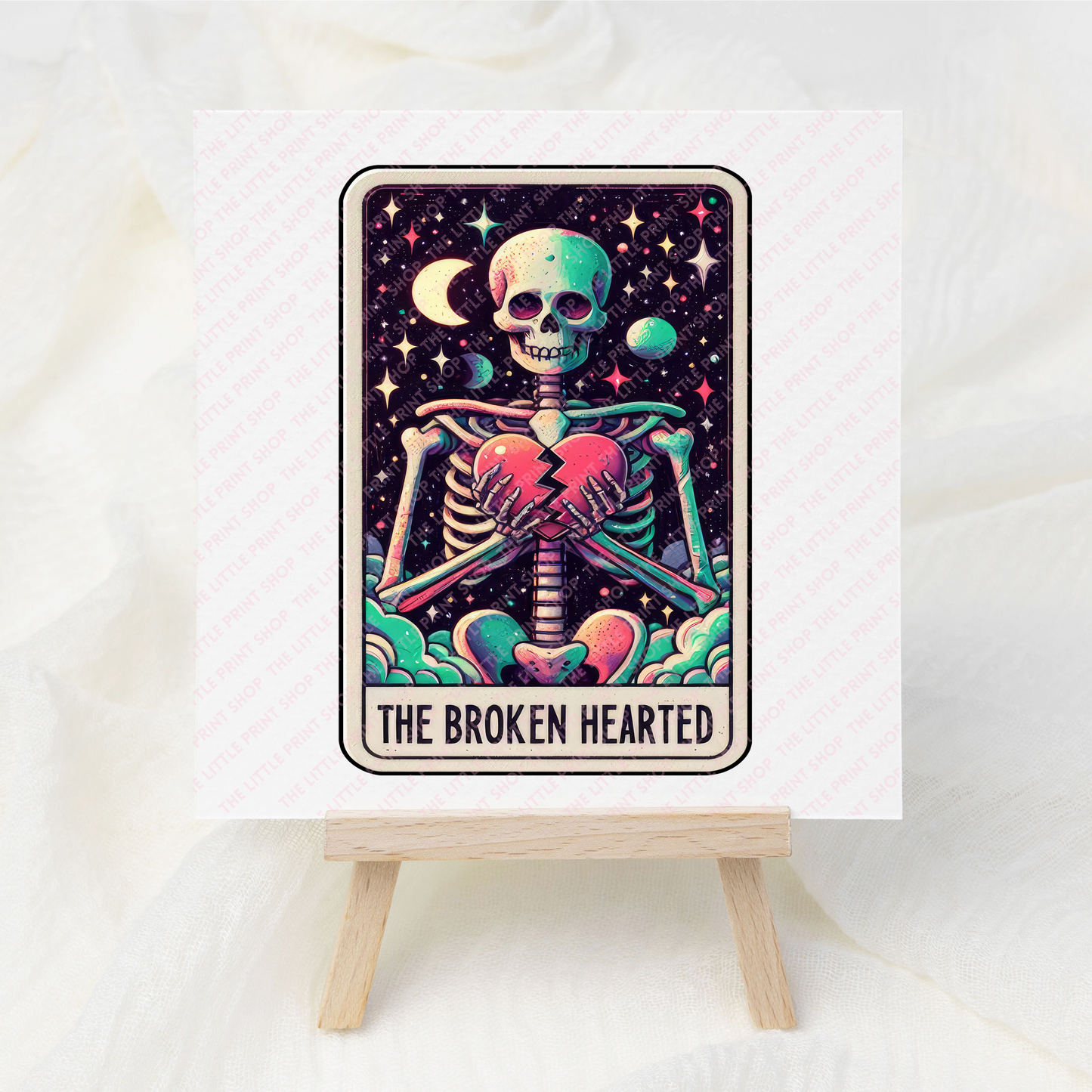 The Broken Hearted - UV DTF 3 inch Decals