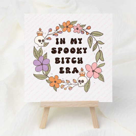 Spooky Era - UV DTF 3 inch Decal