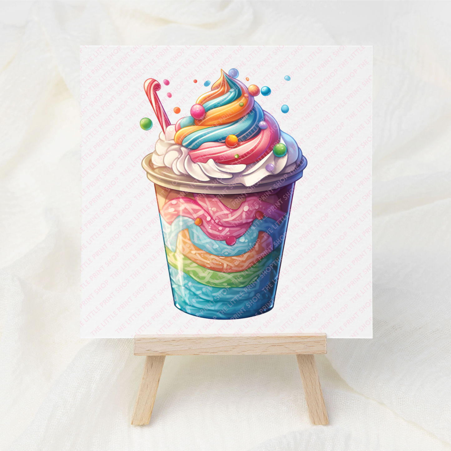 Ice Cream - UV DTF 3 inch Decals