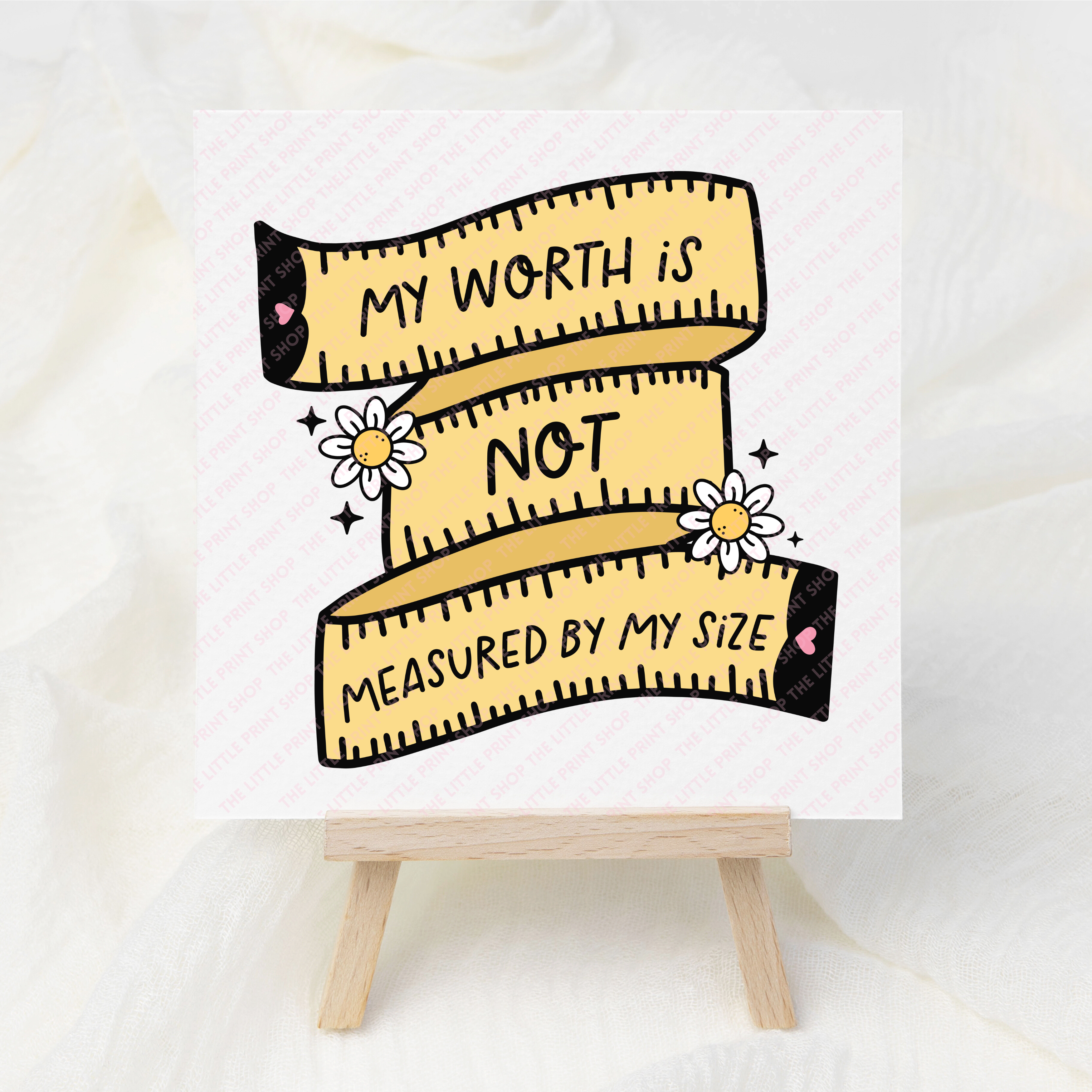 Measure - UV DTF 3 inch Decals – Little Print Shop