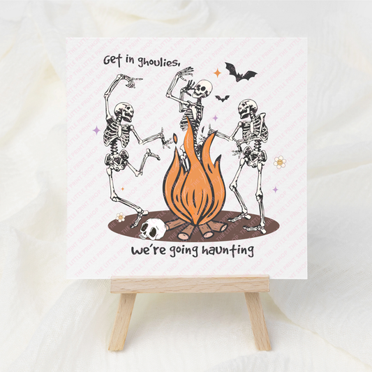 Skeletons - UV DTF 3 inch Decal