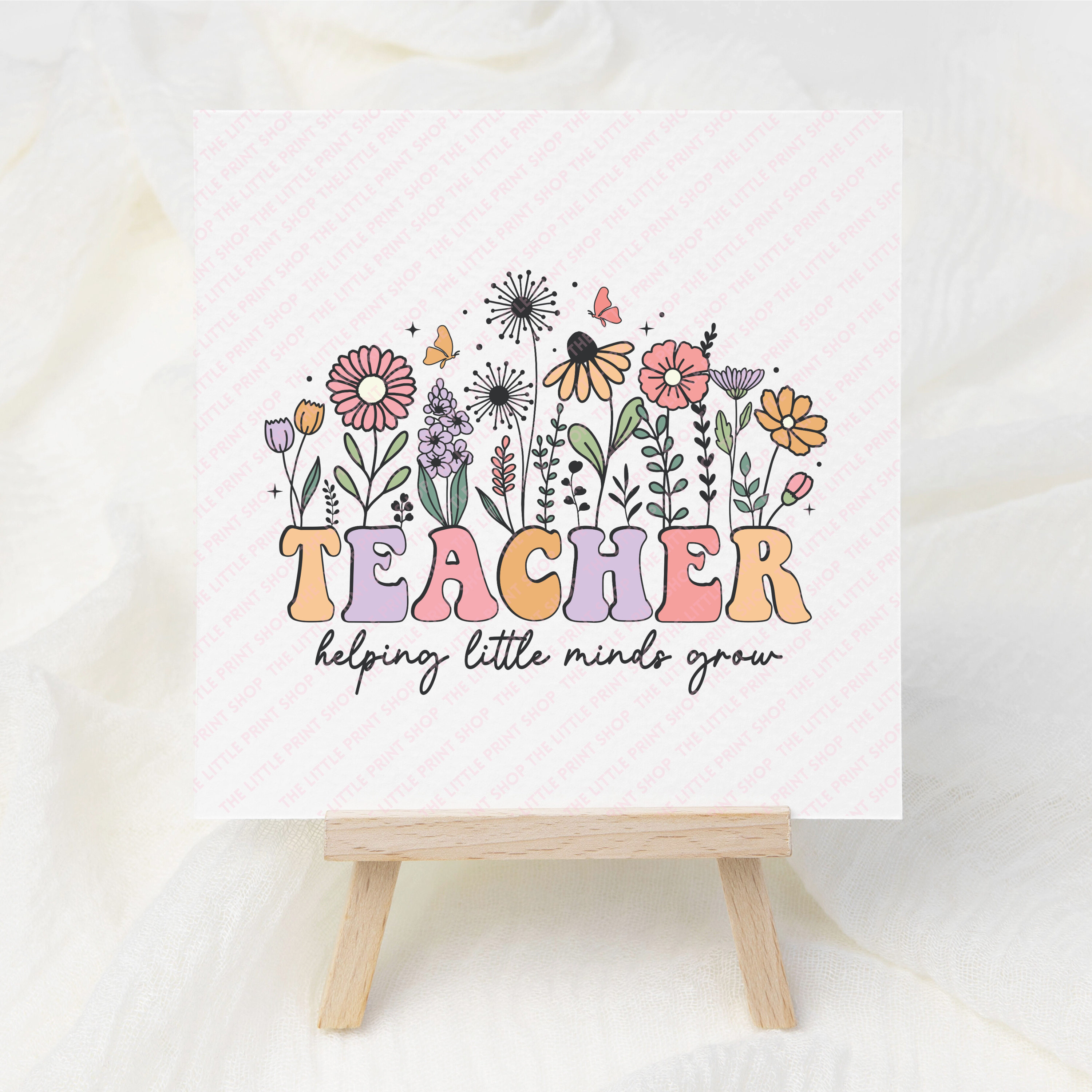 TEACHER - UV DTF 3 inch Decals – Little Print Shop