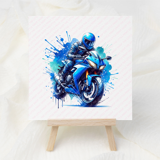 Motorbike - UV DTF 3 inch Decals