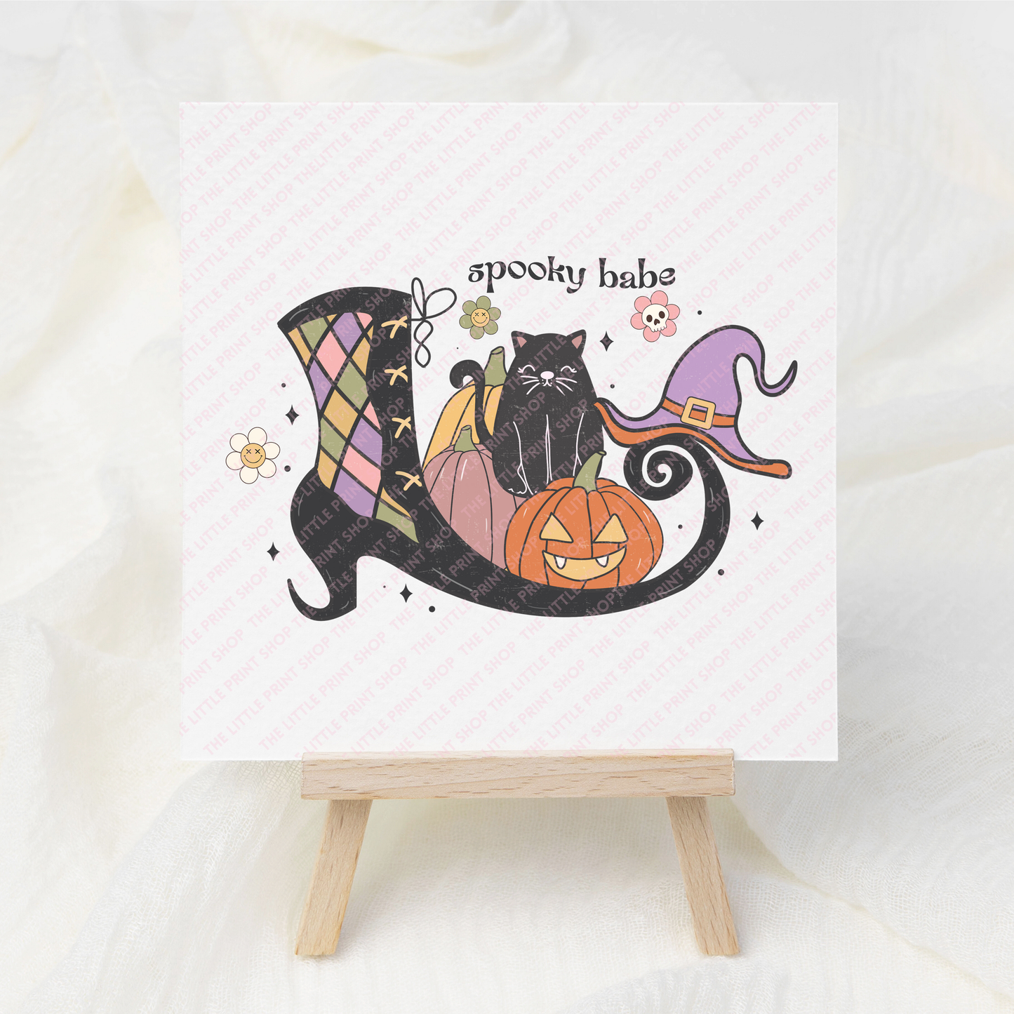 Spooky Babe - UV DTF 3 inch Decal