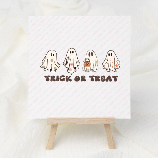 Trick Or Treat - UV DTF 3 inch Decal