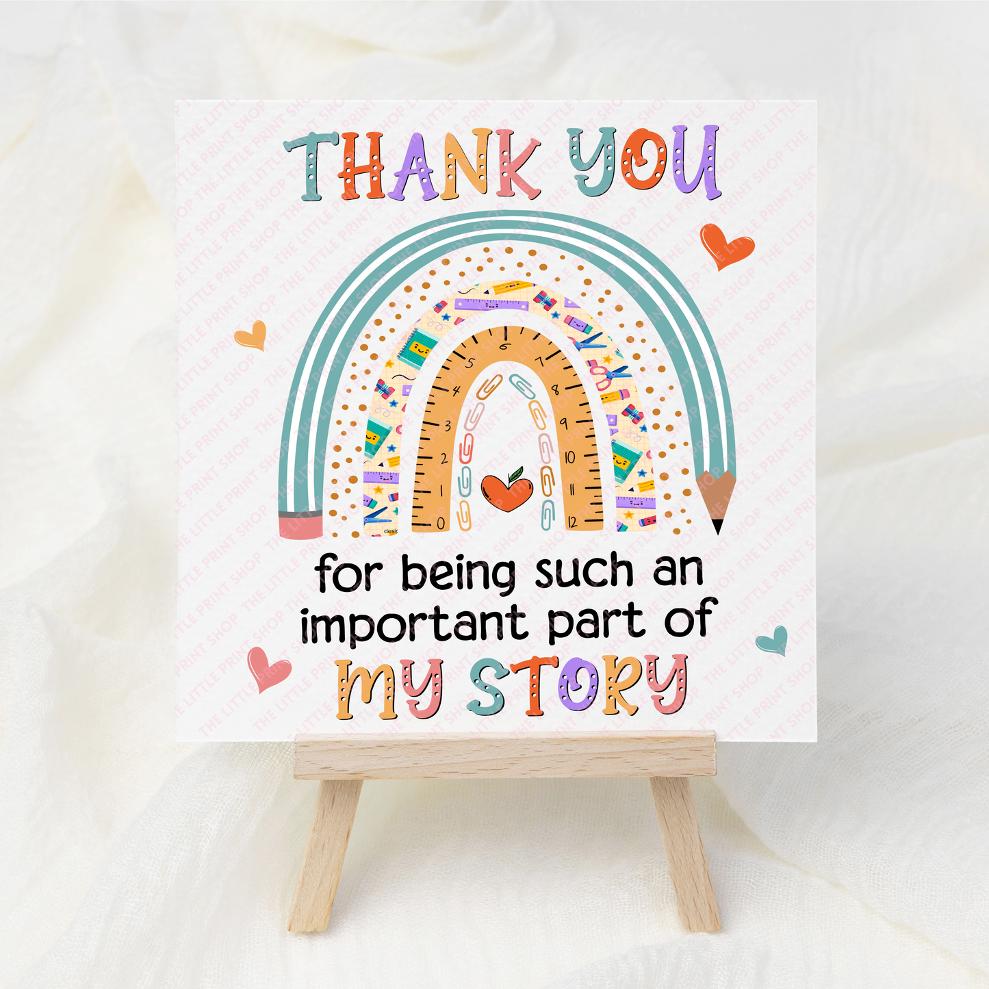 Thank You - UV DTF 4 inch Decals