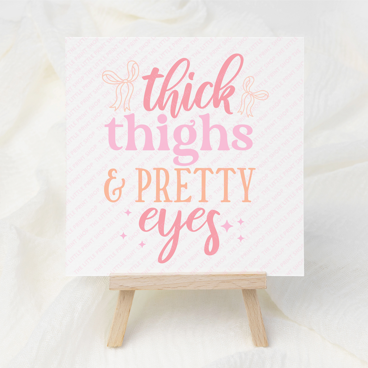 Pretty Eyes - UV DTF 3 inch Decals
