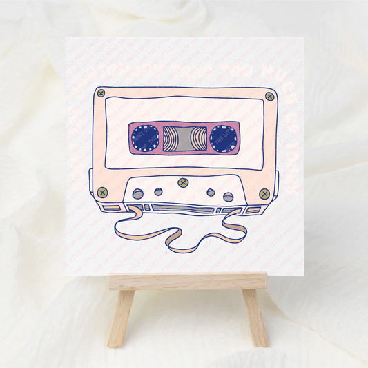 Tape - UV DTF 3 inch Decals