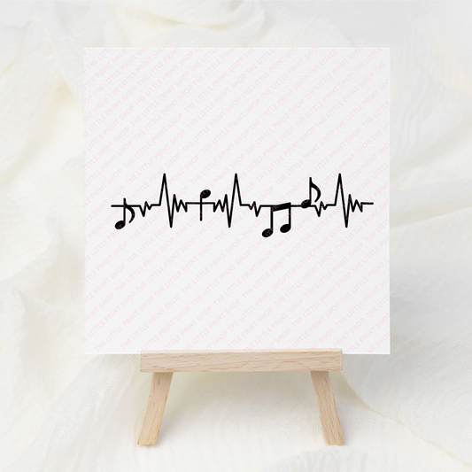 Music Notes - UV DTF 3 inch Decals