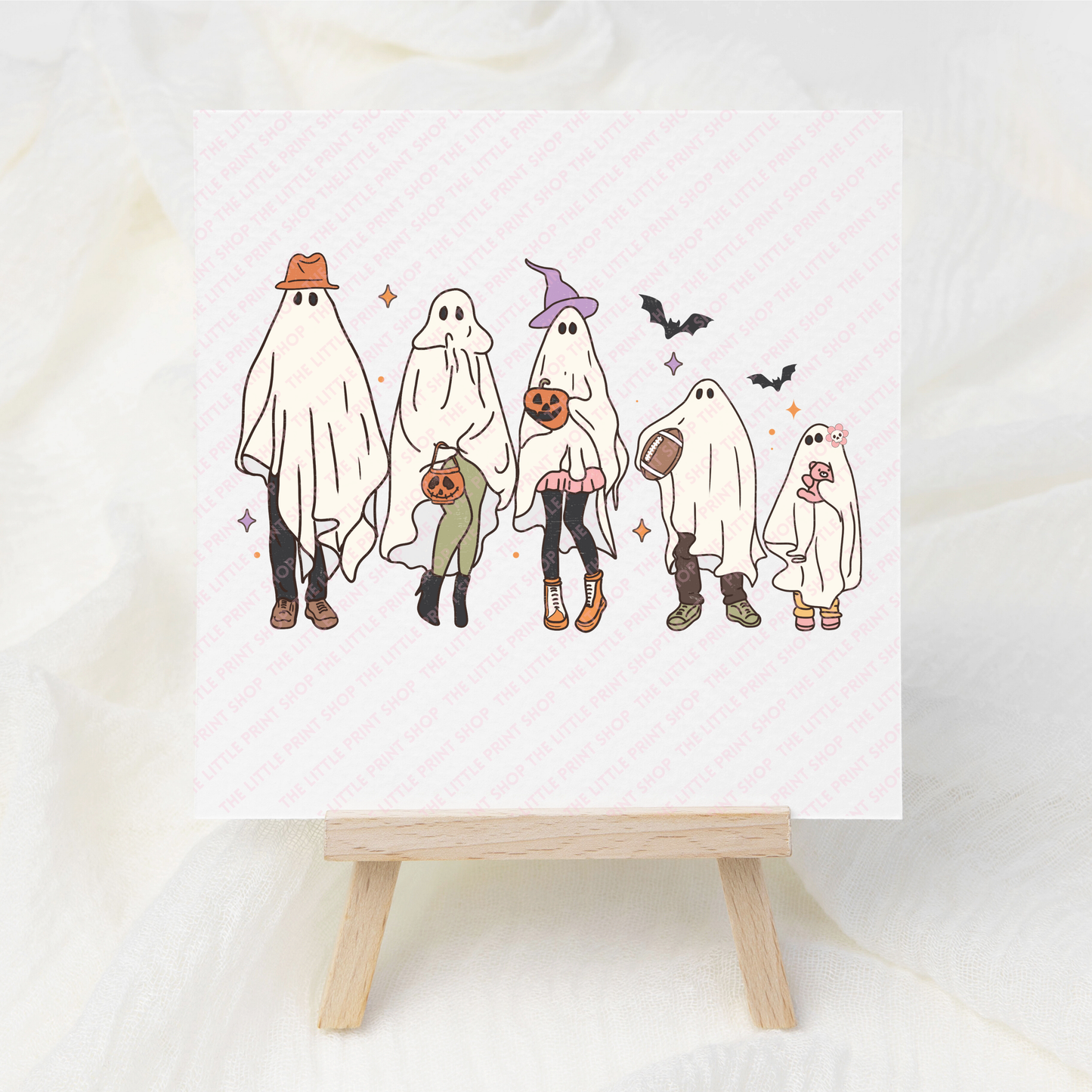 Ghost Family - UV DTF 3 inch Decal