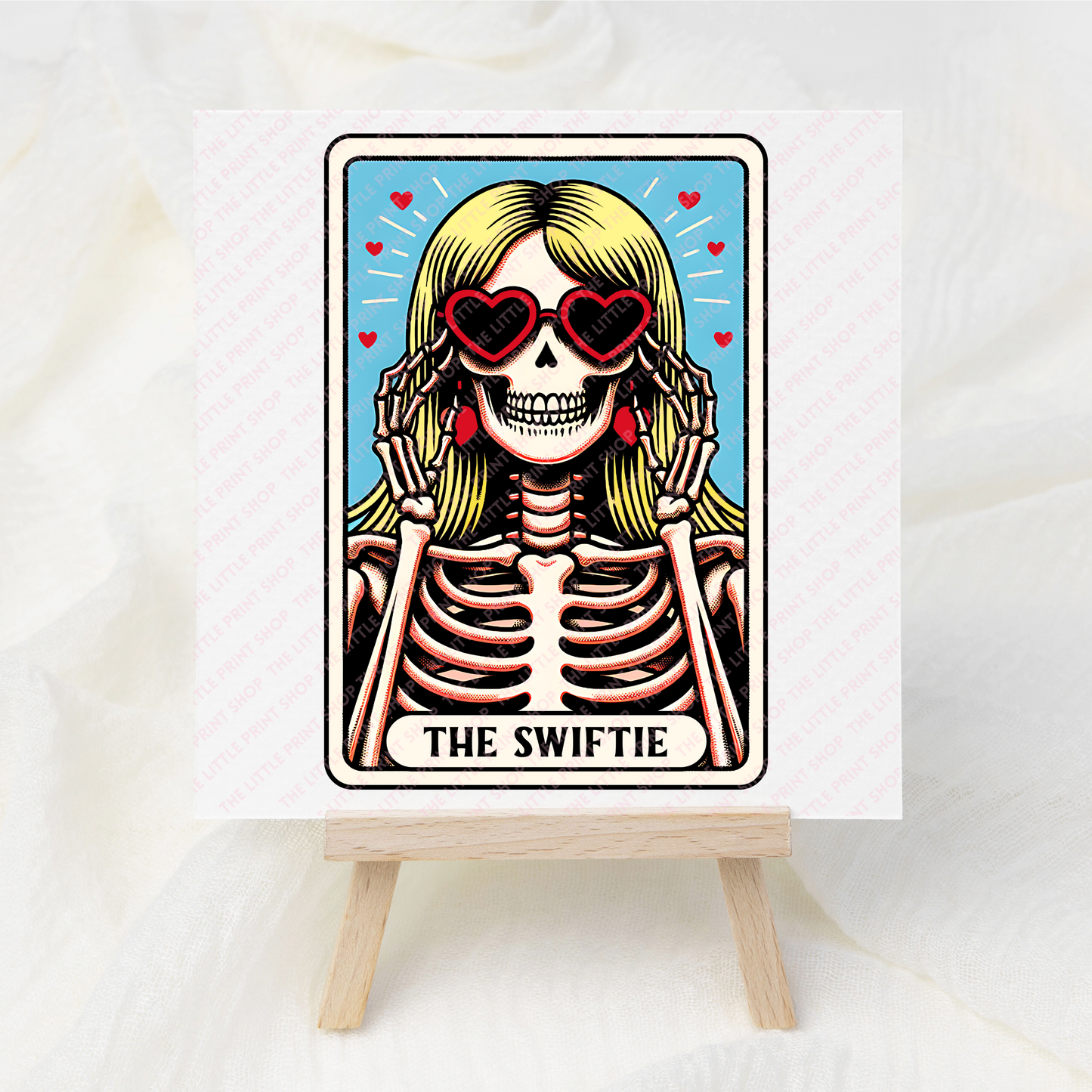 Swift Tarot Card - UV DTF 3 inch Decals