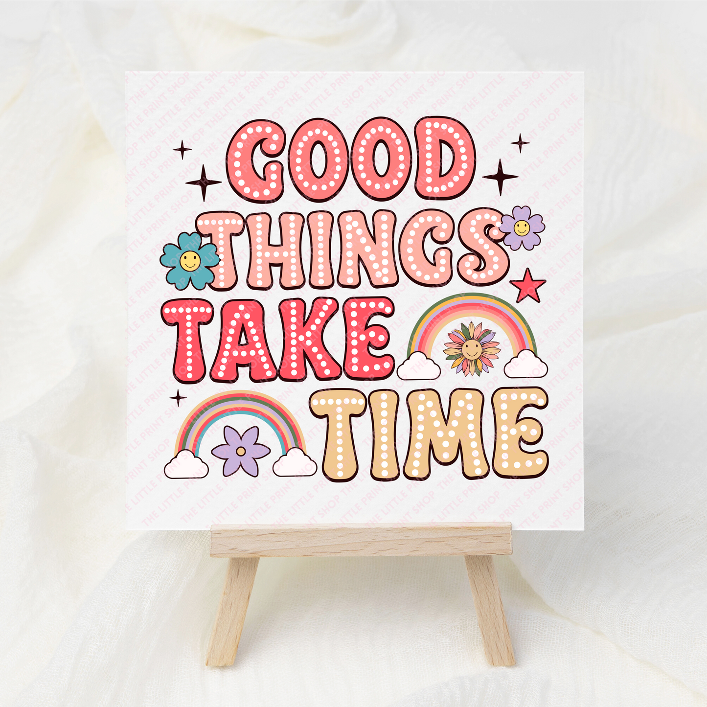 Good Things - UV DTF 3 inch Decals