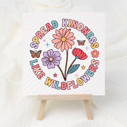 Kindness - UV DTF 3 inch Decals