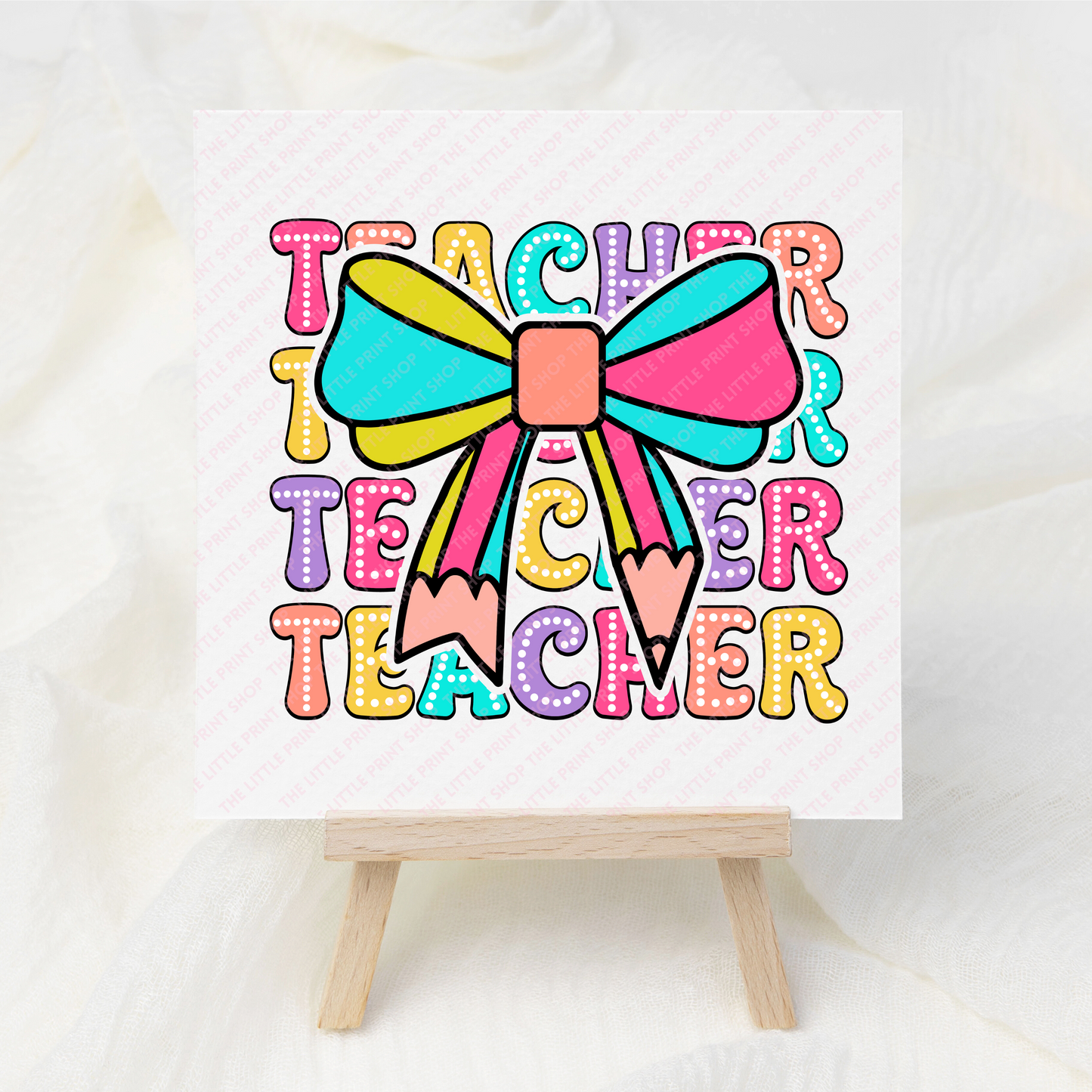 Teacher - UV DTF 3 inch Decals