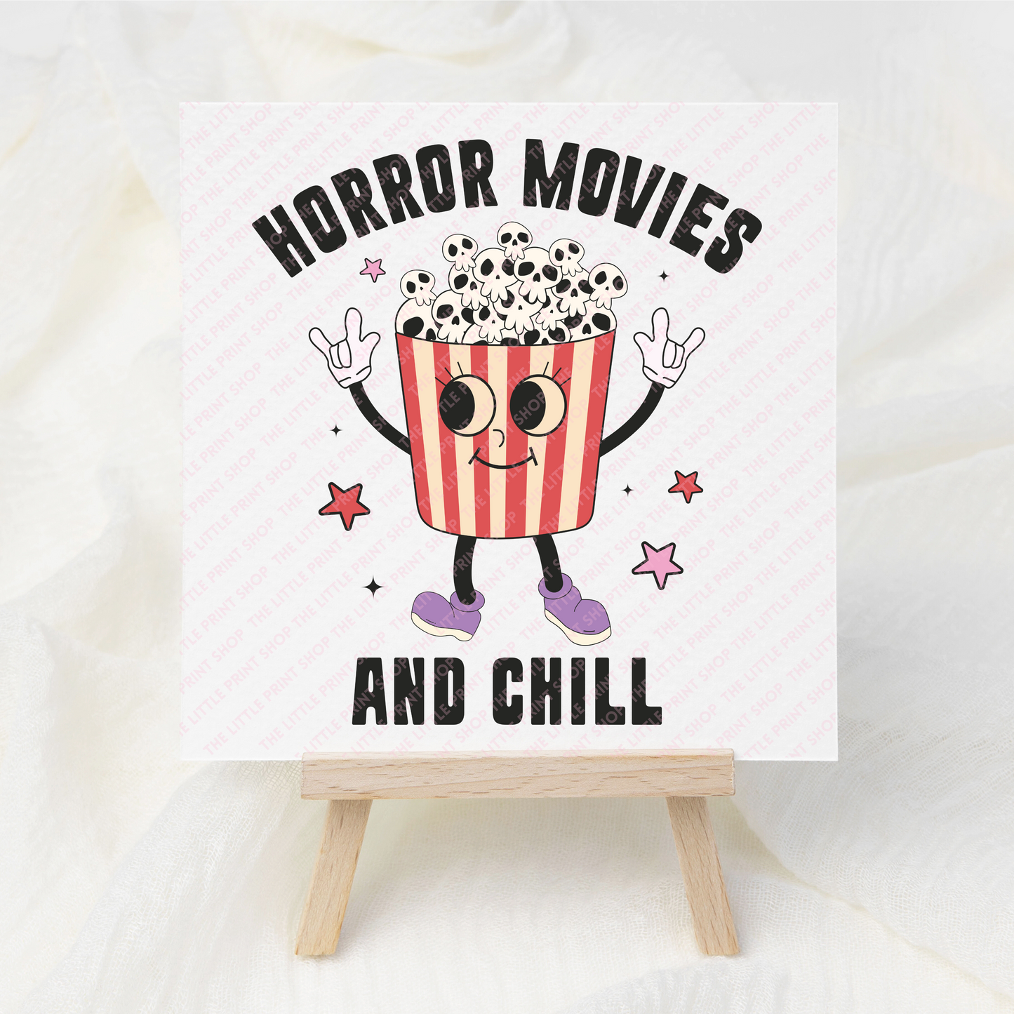 Movies & Chill - UV DTF 3 inch Decal