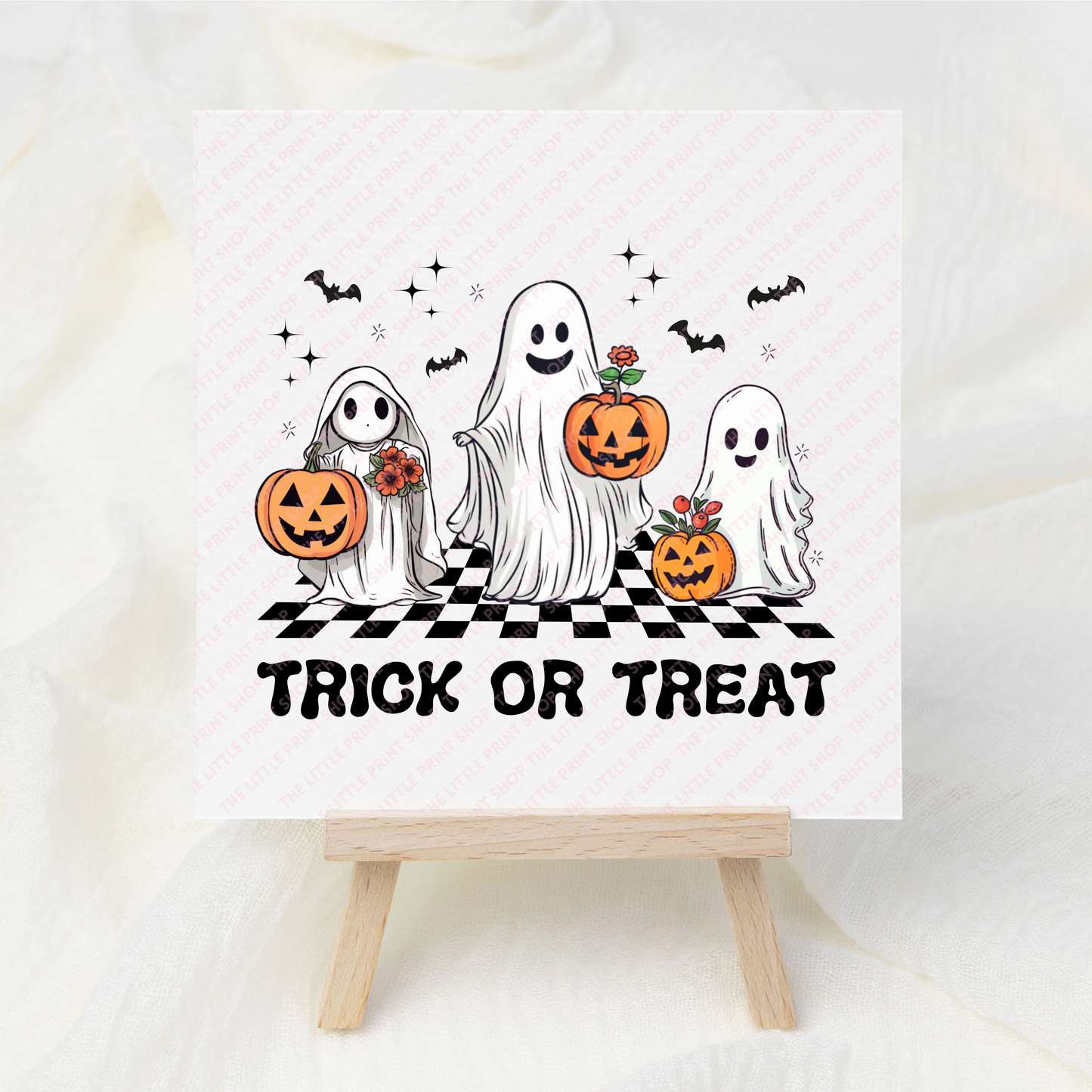 Trick or Treat - UV DTF 3 inch Decal