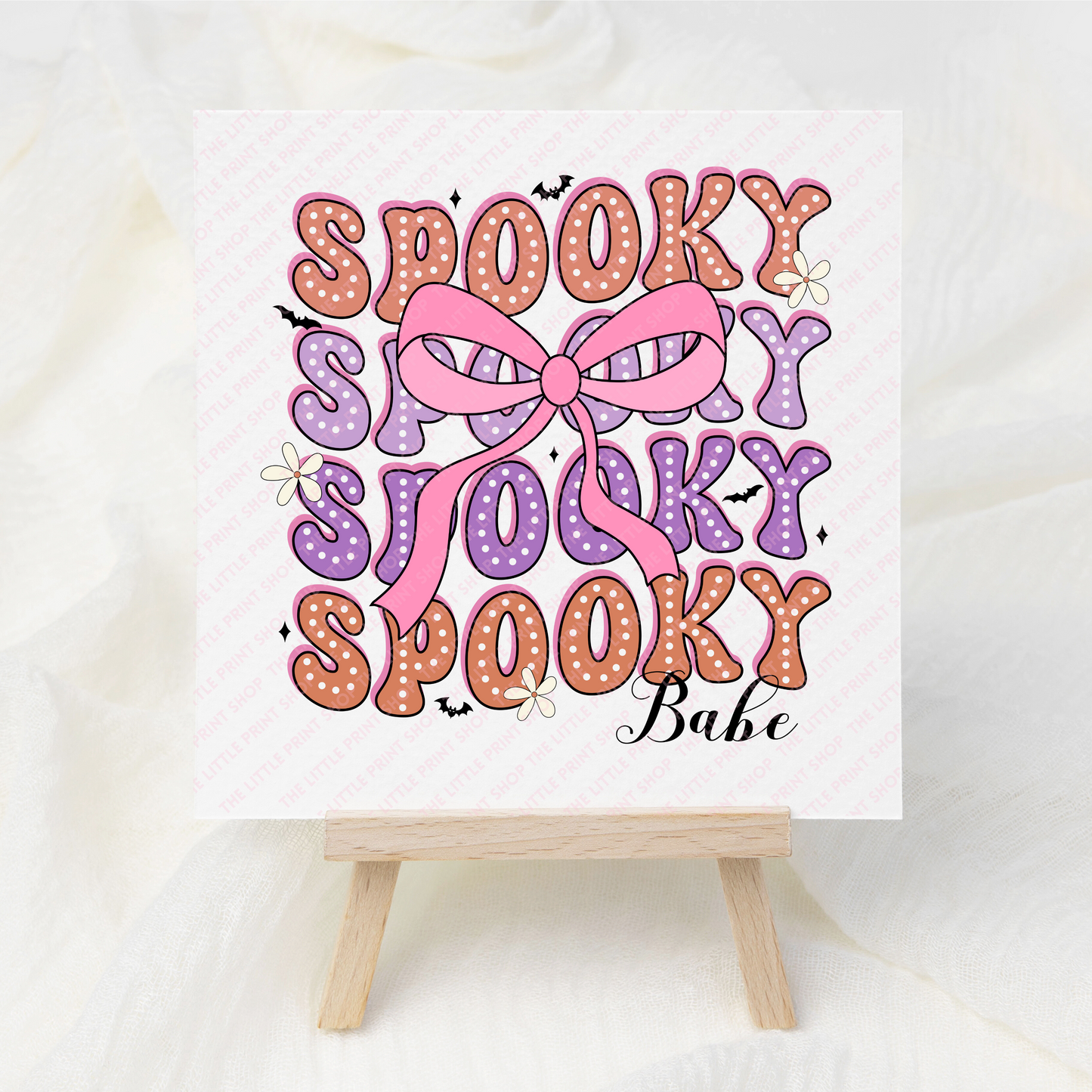 Spooky Spooky - UV DTF 3 inch Decal