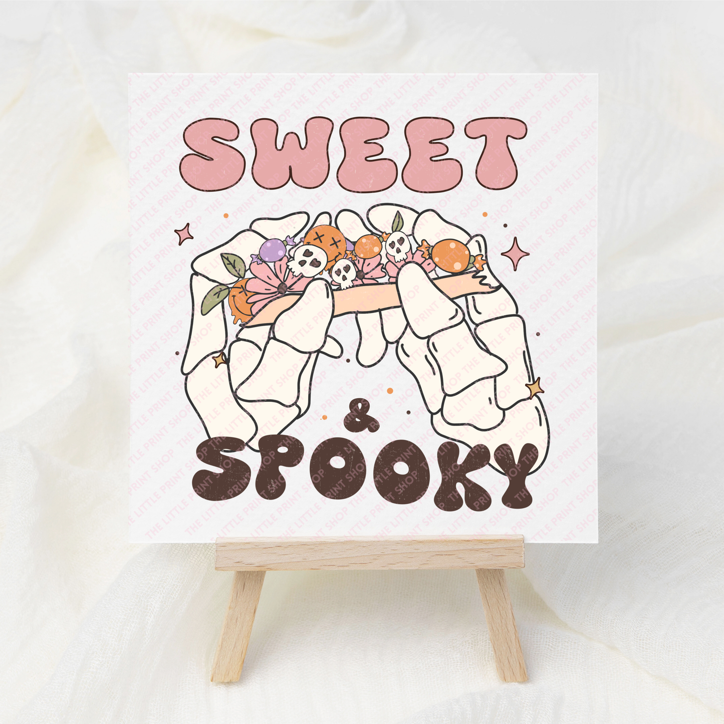 Sweet & Spooky - UV DTF 3 inch Decal
