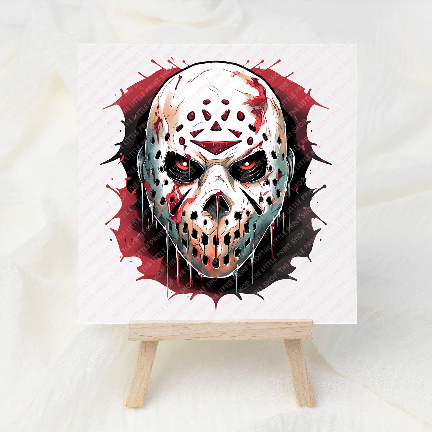 Scary Face - UV DTF 3 inch Decal