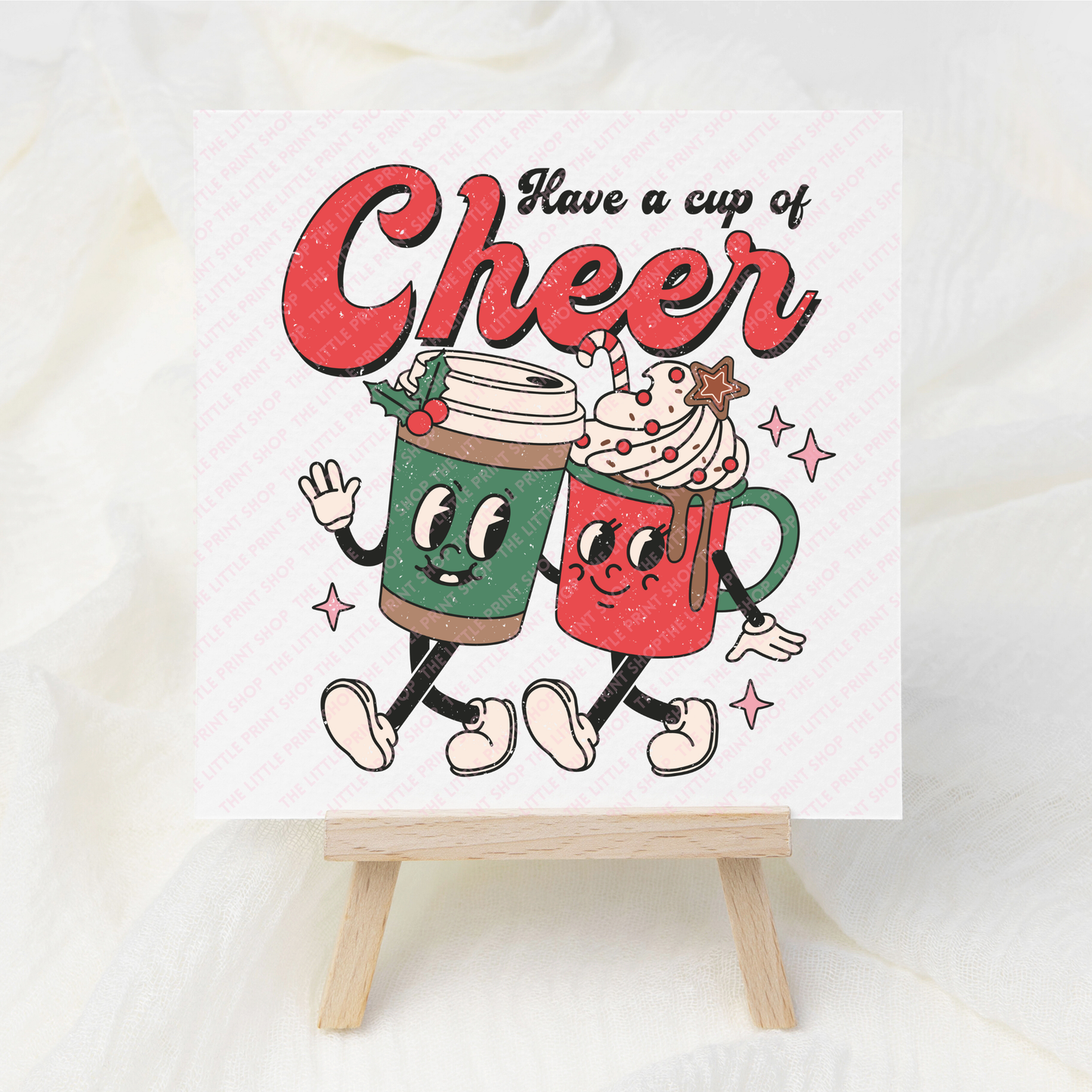 Cheer - UV DTF 3 inch Decal