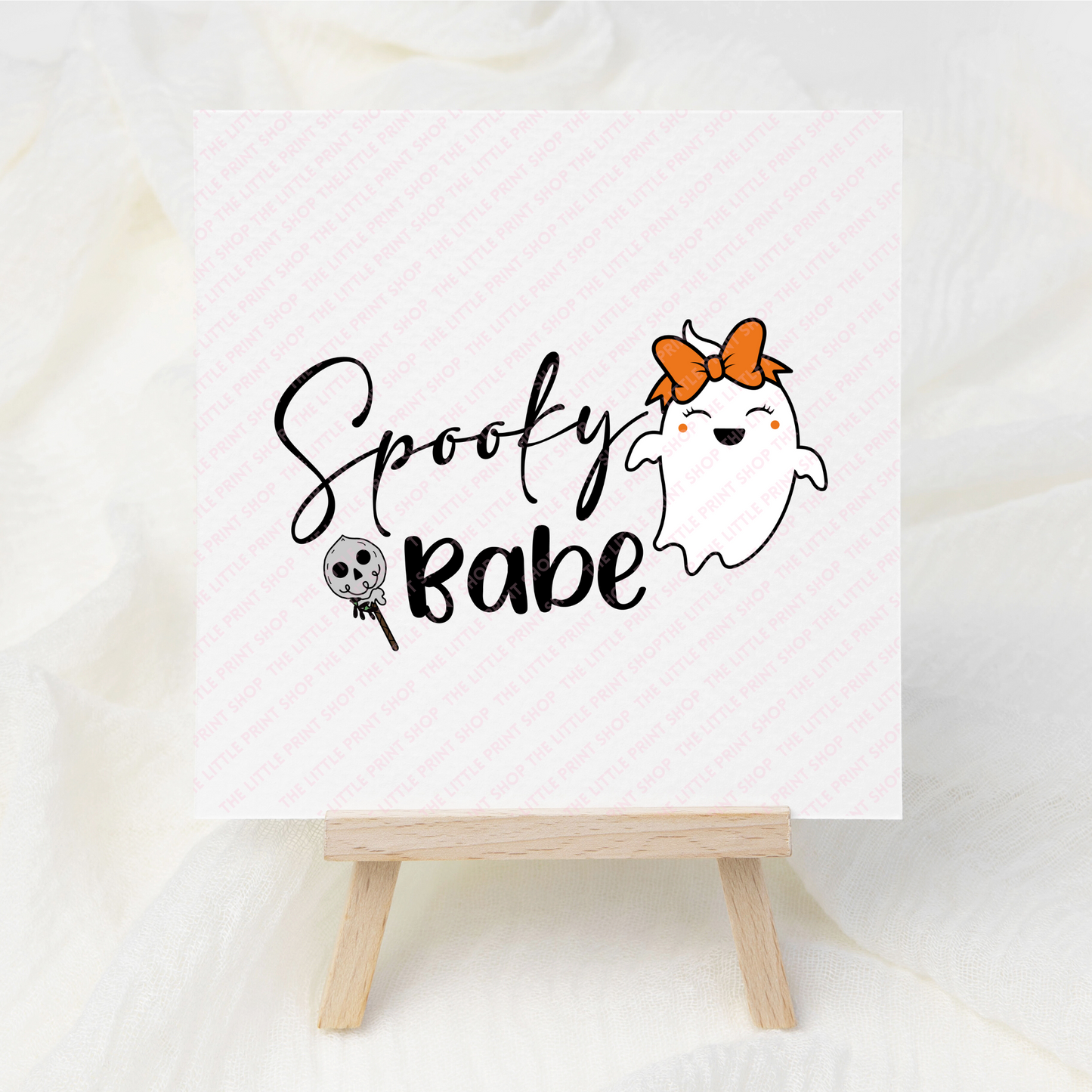 Spooky Babe - UV DTF 3 inch Decal