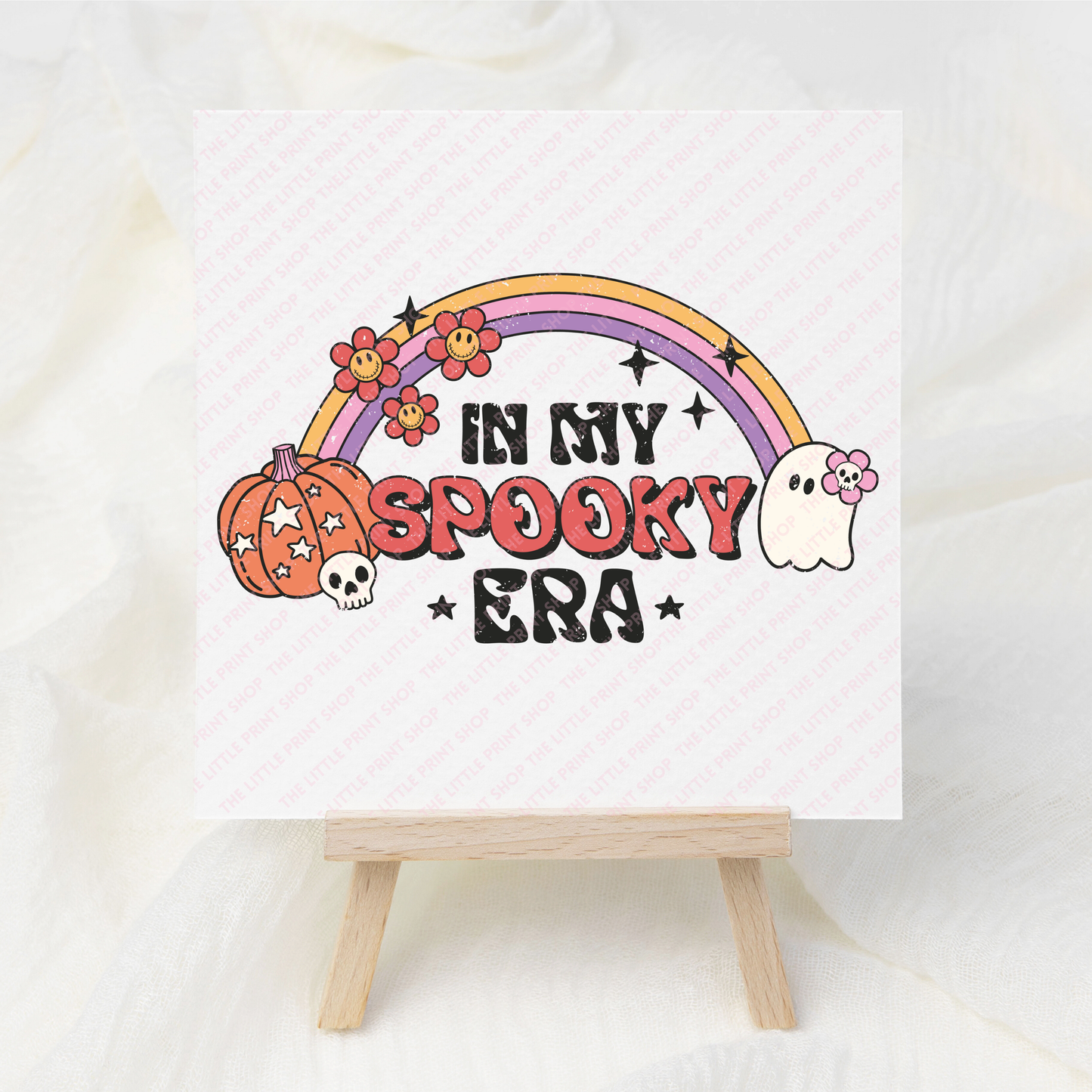 Spooky - UV DTF 3 inch Decal