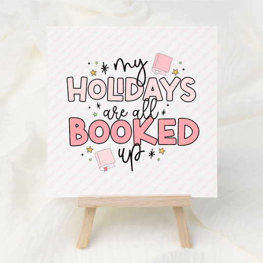 Holidays - UV DTF 3 inch Decal