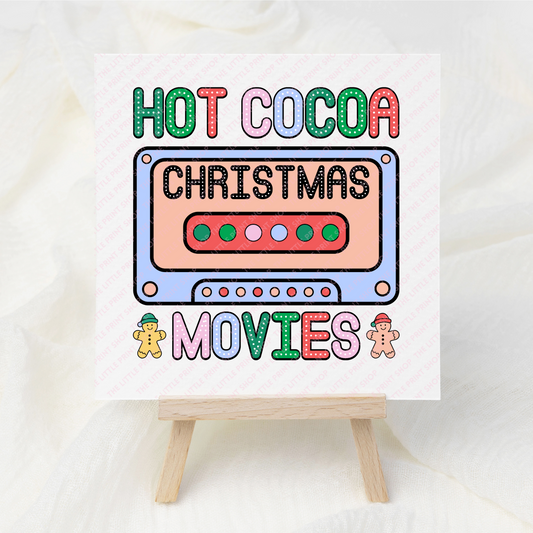 Hot Cocoa - UV DTF 3 inch Decal