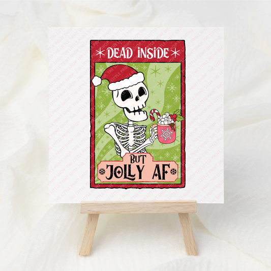 Jolly AF - UV DTF 3 inch Decal