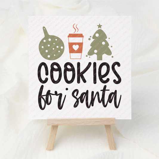 Cookies - UV DTF 3 inch Decal
