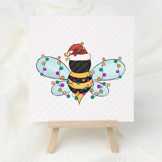 Bumble Bee Lights - UV DTF 3 inch Decal