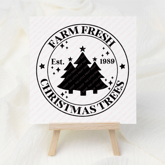 Farm Fresh - UV DTF 3 inch Decal