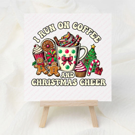 Christmas Cheer - UV DTF 3 inch Decal