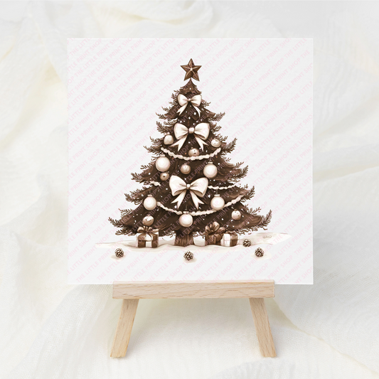 Christmas Tree - UV DTF 3 inch Decal
