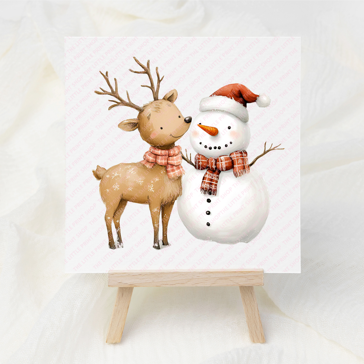 Snowman - UV DTF 3 inch Decal